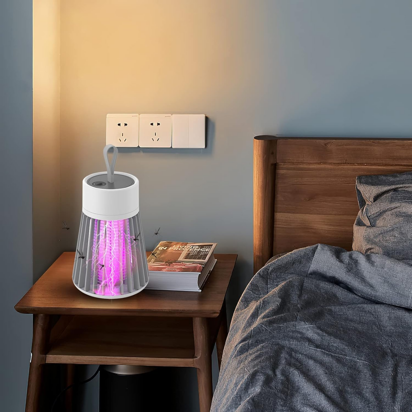 Lampara antimosquitos USB