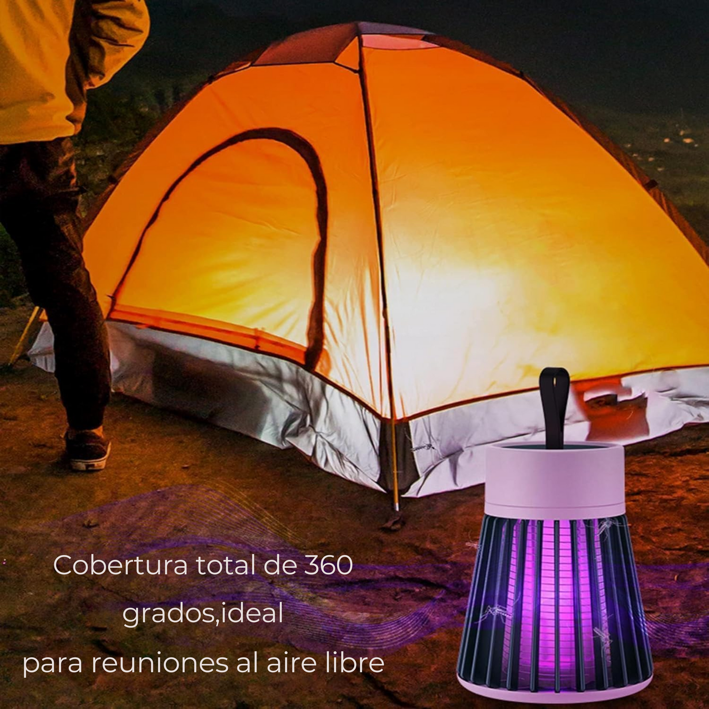Lampara antimosquitos USB